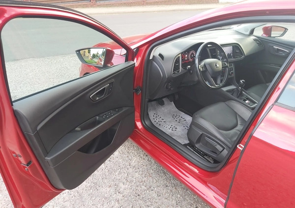 Seat Leon cena 54900 przebieg: 102000, rok produkcji 2018 z Czarnków małe 497